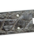HMS Gris Tourterelle Porosus Crocodile Birkin 35 Bag