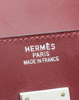 HMS Rouge Garance Box Calf Birkin 35 Bag