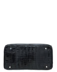 HMS Noir Crocodile Porosus Birkin 35 Bag