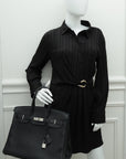 HMS Noir Birkin 35 Bag
