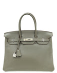 HMS Gris Etain Birkin 35 Bag