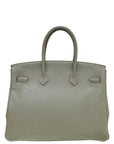 HMS Gris Etain Birkin 35 Bag