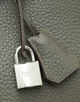 HMS Gris Etain Birkin 35 Bag