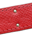 HMS Rouge Casaque Birkin 35 Bag W/ Twilly