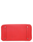 HMS Rouge Casaque Birkin 35 Bag W/ Twilly