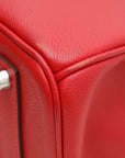 HMS Rouge Casaque Birkin 35 Bag W/ Twilly