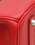 HMS Rouge Casaque Birkin 35 Bag W/ Twilly
