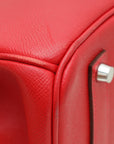 HMS Rouge Casaque Birkin 35 Bag W/ Twilly