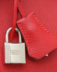 HMS Rouge Casaque Birkin 35 Bag W/ Twilly