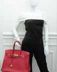 HMS Rouge Vif Birkin 35 Bag