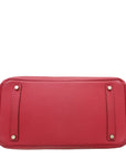 HMS Rouge Vif Birkin 35 Bag