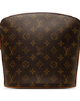 Brown LV Monogram Drouot Crossbody Bag