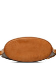 Brown LV Monogram Drouot Crossbody Bag