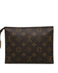 Brown LV Monogram Toiletry Pouch 19