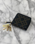 Christian D1OR Cannage Leather D1OR 33-MA0197 Compact wallet Nyvy 7m4p8z