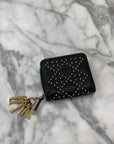 Christian D1OR Cannage Leather D1OR 33-MA0197 Compact wallet Nyvy 7m4p8z