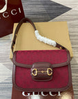 GC667 GCCI Horsebit 1955 Small Shoulder Bag / HIGHEST QUALITY VERSION / 9.8"W x 7"H x 3.1"D