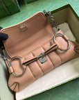 GC590G GCCI Horsebit Chain Small Shoulder Bag / HIGHEST QUALITY VERSION / 10.6"W x 4.5"H x 2"D