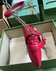 GC593 GCCI Horsebit Chain Small Shoulder Bag / HIGHEST QUALITY VERSION / 10.6"W x 4.5"H x 2"D