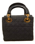 Christian D1OR Black Nylon Mini Lady D1OR Bag