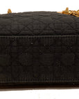 Christian D1OR Black Nylon Mini Lady D1OR Bag