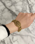 Christian D1OR Bracelet Gold Vintage by4szb