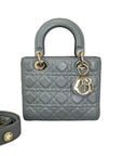ABC Lady D1OR Small Lambskin Leather Grey GHW