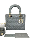 ABC Lady D1OR Small Lambskin Leather Grey GHW