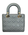 ABC Lady D1OR Small Lambskin Leather Grey GHW