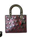 Anselm Reyle Lady D1OR Medium Metallic Lambskin Grey SHW