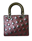 Anselm Reyle Lady D1OR Medium Metallic Lambskin Grey SHW