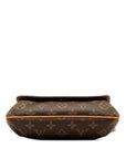 Brown LV Monogram Musette Salsa Short Strap Shoulder Bag
