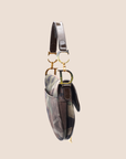 CHRISTIAN D1OR 2000 CAMOUFLAGE PRINT SADDLE BAG