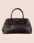 CHRISTIAN D1OR 2002 BROWN STREET CHIC UPTOWN HANDLE BAG