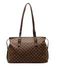 Brown LV Damier Ebene Chelsea Shoulder Bag