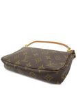 Brown LV Monogram Pochette Accessoires Shoulder Bag