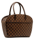 Brown LV Damier Ebene Sarria Horizontal HandBag