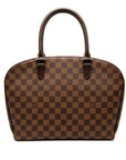 Brown LV Damier Ebene Sarria Horizontal HandBag