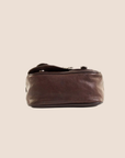 CHRISTIAN D1OR 2004 BROWN LEATHER MINI GAUCHO BAG
