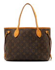 Brown LV Monogram Neverfull PM Tote Bag