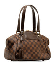 Brown LV Damier Ebene Verona PM HandBag