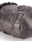 PRD BR3987 GRAFITE MORDORE NAPPA LEATHER SILVER HARDWARE, WITH CARD & DUST COVER