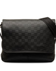 Black LV Damier Infini District PM Crossbody Bag