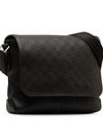Black LV Damier Infini District PM Crossbody Bag