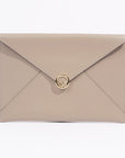 FNDI FNDI Flat Envelope Grey Leather