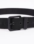 Christian D1OR Canvas Belt Black Canvas 104cm