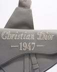 Christian D1OR 1947 Saddle Bag Grey Leather OS