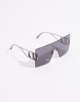 Christian D1OR 30 Montaigne M1U Sunglasses Black / Silver Base Metal 135