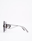 Christian D1OR 30 Montaigne M1U Sunglasses Black / Silver Base Metal 135