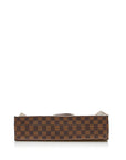 Brown LV Damier Ebene Sac Plat Tote Bag